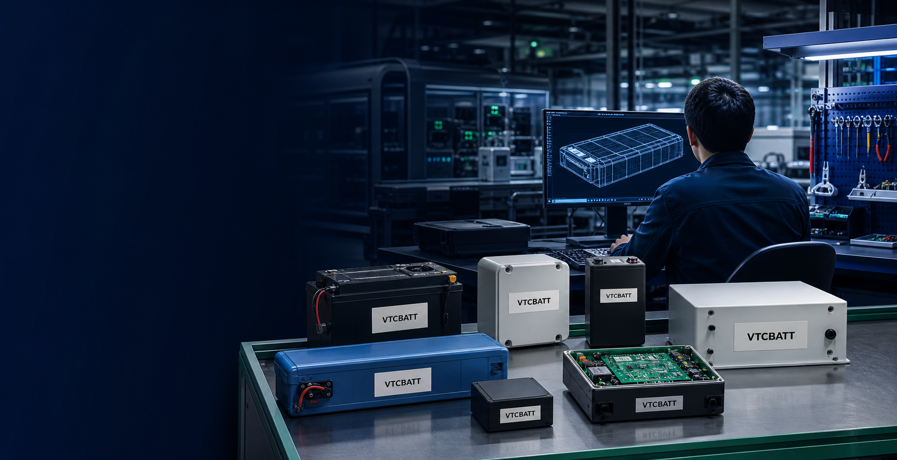 VTCBATT – Entwicklung kundenspezifischer Akkupacks sowie OEM- und ODM-Design